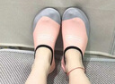 斯哆瑞沙灘鞋男女士兒童潛水涉水溯溪防滑速干漂流趕海浮潛游泳鞋便攜 雙拼-紫色（2025新款升級） 均碼 36-37【適用于平時35-36碼】 曬單實拍圖