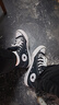 匡威（Converse）官方 莫爾登All Star帆布運(yùn)動(dòng)休閑板鞋黑色A00811C A00811C 41.5 曬單實(shí)拍圖