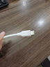 綠聯(lián)Type-C數(shù)據(jù)線6A適用華為榮耀100W/88W/66W超級(jí)快充充電線Mate70Pro/50/60/Pura70小米安卓手機(jī)平板 1.5米【6A】白色膠殼款 曬單實(shí)拍圖