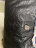 半坡飾族（bampo）女包新款手抓紋福瑞方方包 牛皮通勤單肩斜挎包氣托特包包女七夕 墨碳黑 曬單實(shí)拍圖