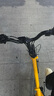 迪卡儂（DECATHLON）折疊車Fold500折疊自行車20寸變速通勤便攜學生輕折疊車 升級款 Fold500 黃色 舒適坐墊+ 20英寸 曬單實拍圖