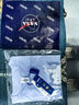 NASA STONE聯(lián)名卡通驚嚇貓短袖t恤男女2025新款夏季美式高街青少年純棉半袖 淺藍(lán) XL 推薦體重130-150斤 曬單實(shí)拍圖