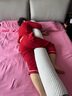 絢嘉抱枕男生款睡覺(jué)專(zhuān)用大號(hào)玩?zhèn)人募颈z抱枕長(zhǎng)條夾腿床上圓柱靠枕 [夏涼款·助眠舒睡枕]淺灰 20cm*120cm 含枕芯 曬單實(shí)拍圖