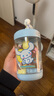 杯具熊夏季水杯兒童塑料吸管杯大容量Tritan材質戶外便攜帶杯套冷萃杯 冷萃吸管杯-清涼大耳狗580ml 曬單實拍圖