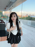 CinvaiKrose輕奢包包女包2025年新款女士斜挎包單肩鏈條包生日七夕情人節(jié)禮物 黑色Black【小號】送女友老婆走心 曬單實拍圖