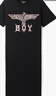 BOY LONDON25新款夏季女款T恤裙時尚翅膀黑色連衣裙W17015 黑色 S 曬單實拍圖