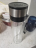 商務(wù)一鍵開(kāi)蓋車(chē)載二代速開(kāi)蓋帶提繩雙層隔熱加厚高硼硅玻璃禮品杯 黑色520ml1只 二代速開(kāi)蓋帶提繩玻璃杯 曬單實(shí)拍圖