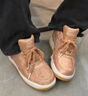 耐克（NIKE）CLOTxAirForce1撕撕樂粉絲綢低幫板鞋男女同款玫瑰金 41 曬單實(shí)拍圖