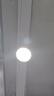 歐普歐普照明護(hù)眼風(fēng)扇燈2025新款超薄靜音餐廳臥室家用一體隱形吊扇燈 A款黑色42天貓精靈 曬單實(shí)拍圖