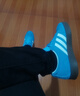 adidas T頭鞋 VL COURT復古板鞋德訓鞋男女阿迪達斯輕運動(dòng)   藍色/亮白/樹(shù)脂黃(推薦女生選小半碼)   45 曬單實(shí)拍圖
