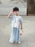 DOMIAMIAKIDS漢服兒童古風套裝夏季唐裝表演出服寶寶周歲禮服中式男女童裝 新中式套裝男款 110 （100-110cm/32-40斤） 曬單實拍圖