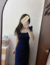 爾山集小飛袖波點連衣裙子女夏季2025新款茶歇法式氣質(zhì)海邊度假吊帶長裙 小飛袖波點連衣裙 M （95-105斤） 曬單實拍圖