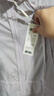 森馬（Semir）外套女中長(zhǎng)款防曬涼感夏氣質(zhì)戶外連帽收腰夾克100324108003 曬單實(shí)拍圖
