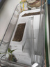 Barbarous Growth烏龜缸帶曬臺生態(tài)循環(huán)缸烏龜冬眠箱家用養龜專(zhuān)用箱養龜盆白特大號 曬單實(shí)拍圖