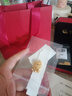 中國黃金（CHINA GOLD）黃金項鏈女士足金平安鎖吊墜長命鎖七夕情人節(jié)禮物送女友老婆 祥云鎖吊墜約1.2g*配銀鏈 曬單實拍圖