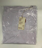 無(wú)印良品（MUJI）女式?jīng)龈蟹雷贤饩€(xiàn)蝙蝠袖T恤 短袖上衣打底衫女款涼感物語(yǔ)硬核防曬 薰衣草色 L (165/88A) 曬單實(shí)拍圖
