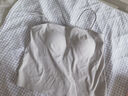 ubras劉雯同款25年新品抹胸bra-in吊帶背心涼感帶胸墊美背女內(nèi)衣上衣 抹胸吊帶-椰青灰色 L 80A/80B/80C 曬單實(shí)拍圖