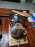 善匠良品 紅木家具非洲花梨（學(xué)名：刺猬紫檀）茶桌 茶幾桌 功夫茶幾  中式實(shí)木茶臺 1.48米 平幾茶桌 曬單實(shí)拍圖