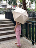 京悠雨德國(guó)擋太陽(yáng)傘防曬防紫外線女迷你小巧便攜晴雨兩用口袋遮陽(yáng)傘超輕 梧桐米-黑膠防曬-晴雨兩用 曬單實(shí)拍圖