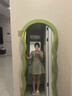 GARNUO綠色短袖連衣裙子女夏季法式氣質(zhì)小個子高級感禮服裙收腰顯瘦短裙 綠色【短袖短款】 S 【80-100斤】 曬單實拍圖