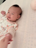 婧麒（JOYNCLEON）新生嬰兒投降式防驚跳睡袋寶寶睡覺(jué)神器小月齡四季通用春秋冬款 山茶花潤膚7A抗菌-萌兔故事 單層 M 曬單實(shí)拍圖