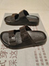 金利來（goldlion）男鞋2025新款夏季可外穿涼鞋男潮流休閑拖鞋G596520055AAF黑色41 曬單實拍圖