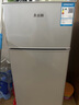 志高小冰箱89L迷你小型家用 下冷藏上冷凍兩用宿舍寢室出租房雙門(mén)辦公室電冰箱 節能省電 一級能效-89L銀雙門(mén)【省電輕音】 曬單實(shí)拍圖