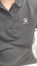 KELME /卡爾美 男士運動短袖POLO衫男款翻領(lǐng)團(tuán)購純色商務(wù)T恤 3891064白色 XL 曬單實拍圖