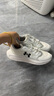 安德瑪（Under Armour）春季兒童防滑跑步鞋男女大童舒適耐磨運動鞋2511106 白色 37.5 曬單實拍圖