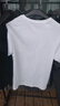李寧（LI-NING）t恤男士短袖衣服春夏季男裝運動(dòng)服飾戶(hù)外速干上衣跑步籃球健身服 基礎白 【滌綸速干】 L (175) 曬單實(shí)拍圖