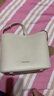 百麗包包女包商場(chǎng)款小象桶隨心桶簡(jiǎn)約質(zhì)感百搭水桶包X7258AX5 米色 F 曬單實(shí)拍圖