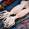 美加佳 鮮凍整只大魷魚(yú)（2-3只） 凈重550g 整條魷魚(yú) 深海捕撈 海鮮水產(chǎn) 曬單實(shí)拍圖