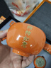 茶藝貴族柿柿如意自動茶具9頭禮盒裝懶人防燙套裝功夫陶瓷喬遷之喜送禮 曬單實拍圖