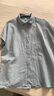 浪莎（LangSha）新款女士25年亞麻短袖襯衫女春秋氣質(zhì)休閑上衣寬松顯瘦棉麻襯 淺藍(lán)色 XL 【135-150斤】 曬單實(shí)拍圖
