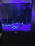 仟湖OF魚缸家用客廳魚缸專業(yè)底濾金魚蘭壽生態(tài)缸造景底柜超白玻璃方缸 紳士灰條紋款 500*500*1260mm 曬單實(shí)拍圖