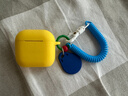 UOSO復古配色耳機套適用airpods4/2/3蘋果耳機套airpodspro2代硅膠軟殼磨砂全包保護殼apple連體個性 【包豪斯色系】耳機殼 適用 AirPods 4 曬單實拍圖