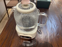 美的（Midea）花漾0膠水全玻璃全自動養(yǎng)生壺 辦公室多功能煮茶壺 燒水壺恒溫電熱水壺煮茶器花茶壺1L YS10B101 曬單實拍圖