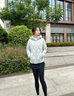 波司登【90鵝絨】短款輕薄羽絨服女菱格紋連帽保暖外套B250131028 曬單實拍圖