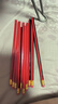 開學(xué)必備【2B】經(jīng)典紅桿鉛筆經(jīng)典紅黑抽條 六角實(shí)木鉛筆 學(xué)生書寫美術(shù)素描繪圖木質(zhì)鉛筆帶橡皮擦 【買5送5】10支2B鉛筆 曬單實(shí)拍圖
