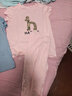 HAZZYS哈吉斯品牌童裝男女童家居服夏新品兒童彈力涼爽圓領(lǐng)家居服套裝 粉艾爾 155 曬單實(shí)拍圖