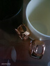 尊慕斯刷牙漱口杯高顏值家用洗漱杯子兒童情侶牙膏牙刷牙缸杯子收納牙具 輕奢時(shí)尚漱口杯/白色+黑色 曬單實(shí)拍圖