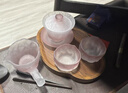 陶羽葡萄紫琉璃三才蓋碗一壺兩杯家用泡茶碗茶杯帶公道杯功夫茶具整套 琉光璃彩-云涌上神蓋碗小套組 曬單實(shí)拍圖