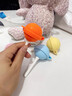 哈樂熊 HA LE BEAR棒棒糖雪糕模具兒童冰棒磨具軟硅膠棒棒糖迷你自制冰淇淋冰棍冰格 橙色+粉色+藍色+黃色【各1個】 曬單實拍圖
