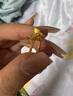 曼卡龍黃金戒指女鏡花蝶夢(mèng)足金戒指5G雙層蝴蝶金首飾計價(jià)精品禮物送女友 【15#】含工費139元/克 3.53g 曬單實(shí)拍圖