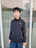 安德瑪（Under Armour）兒童童裝外套秋冬季舒適休閑百搭立領(lǐng)針織運動夾克253313118 黑色 150 曬單實拍圖