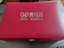 愛貝貝【五件套】嬰兒長命鎖手鐲腳鐲套裝足銀寶寶銀飾小孩出生銀鎖鐲子 百?！旧摺课寮祝?7克） 曬單實拍圖