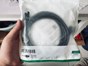 綠聯(lián)超六類網(wǎng)線 CAT6A類萬兆成品網(wǎng)線 2米家用電腦網(wǎng)絡(luò)寬帶工程跳線8芯雙絞線兼容千兆2.5g 黑色55157 曬單實(shí)拍圖