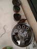 鼎器 帶桶 整套紫砂陶瓷功夫茶具套裝四合一電磁爐茶盤(pán)木竹烏金石茶海茶道茶臺 06款：78CM萬(wàn)福烏金石+手寫(xiě)唐詩(shī)+送桶 曬單實(shí)拍圖