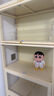木馬人手辦展示柜樂高亞克力陳列柜子展示架玻璃化妝品貨架家用產(chǎn)品置物 奶油白-七層60長 曬單實(shí)拍圖