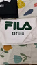 FILA斐樂官方T恤情侶款短袖衫2025春季新款休閑簡約純棉T恤男女 正黑色-BK L L （175/96A） 曬單實拍圖